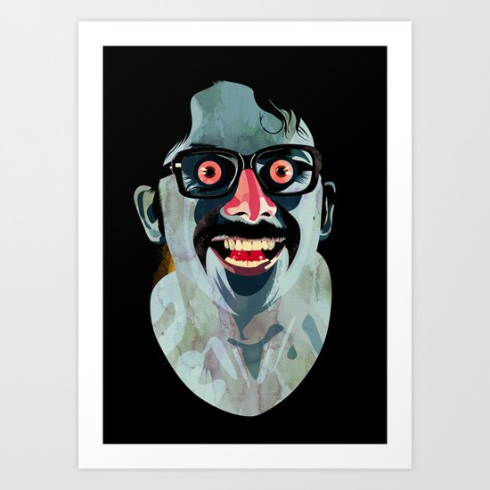Portrait of Alonso Quijada Art Print