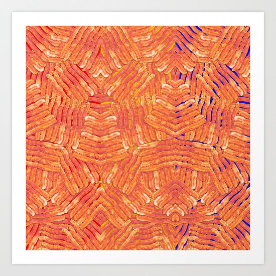 Jasper's Breakfast Art Print