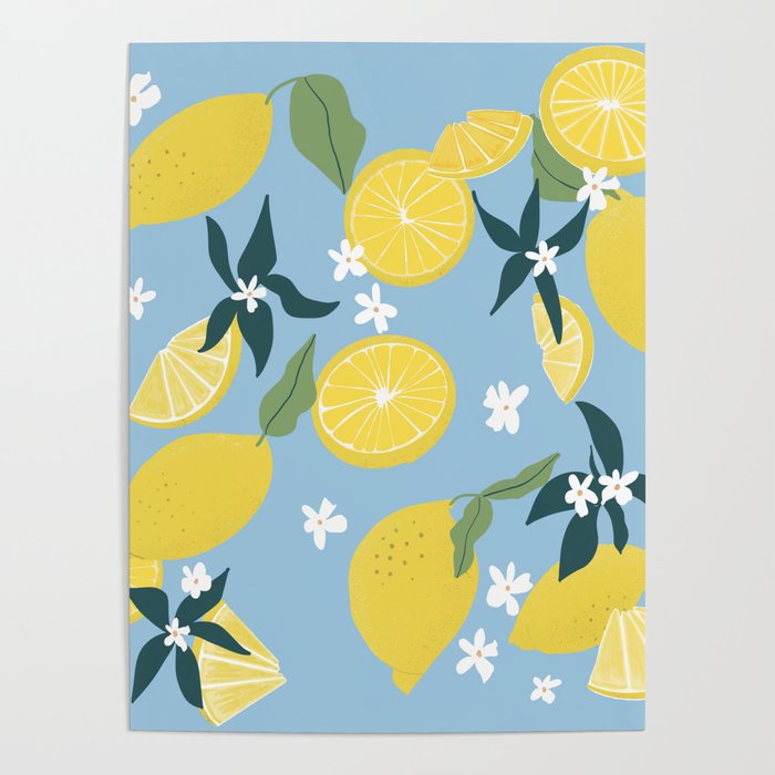 Citrus blossoms Poster