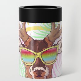 Reindeer on the Sun Can Cooler