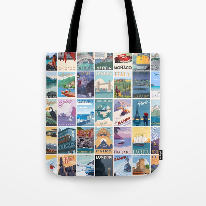 Travel the World Tote Bag