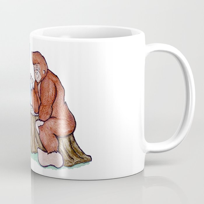 Bigfoot vs. Yeti Coffee Mug