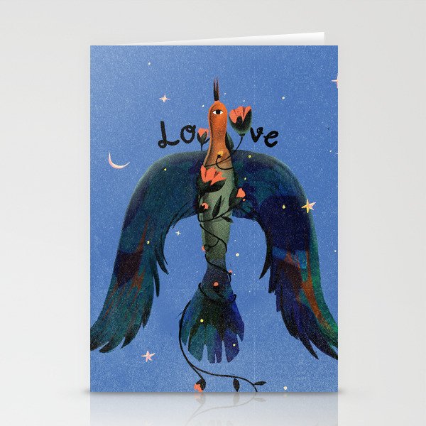 Love in the air Stationery Cards