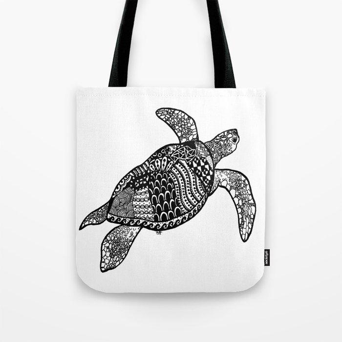 Turtle Tote Bag