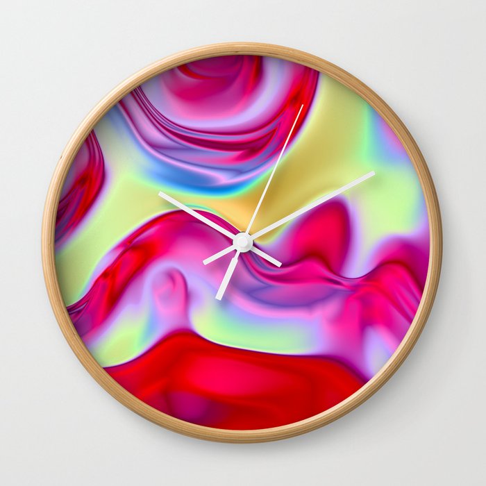 Colorful Gradients Wall Clock