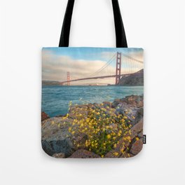 Golden Gate Sunset 2 Tote Bag