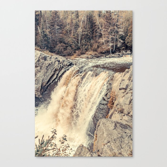 Waterfall in Minnesota Canvas Print