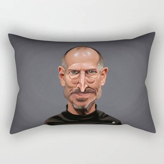 Celebrity Sunday ~ Steve Jobs Rectangular Pillow