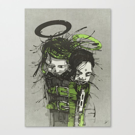 Big Sleep II. Canvas Print