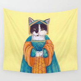 Tudor Cat Wall Tapestry