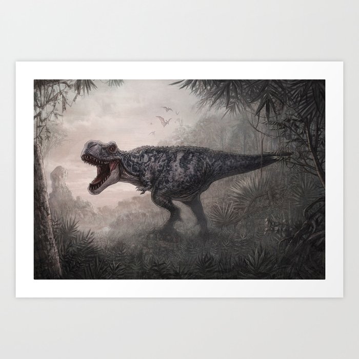 Tyrannosaurus Rex Art Print