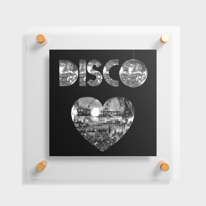 Disco Love Floating Acrylic Print