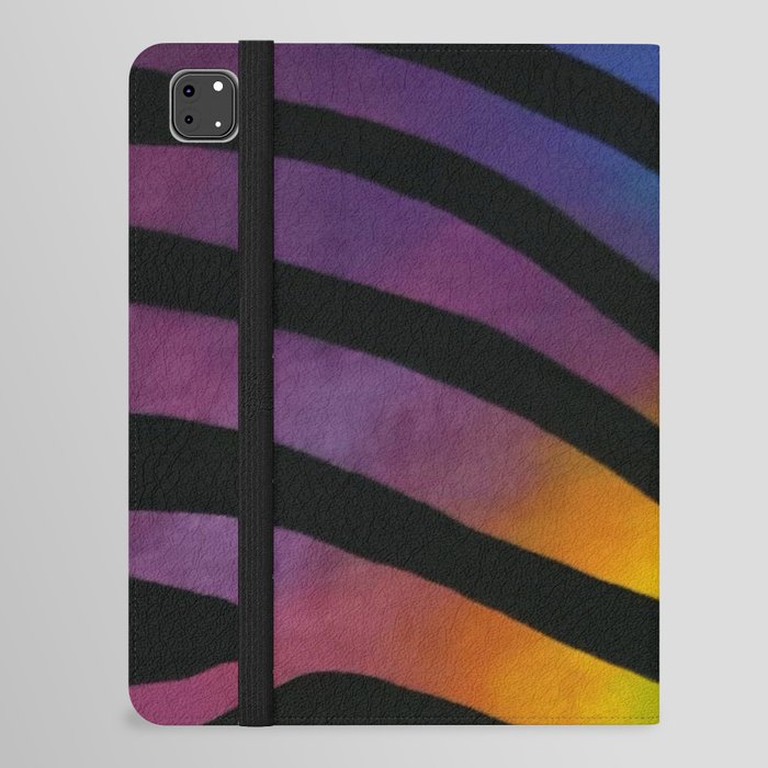 Psychedelic Zebra iPad Folio Case