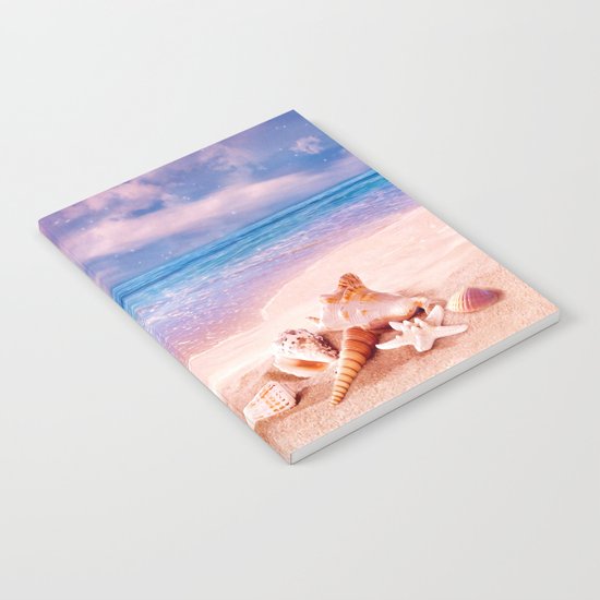 On the beach Notebook