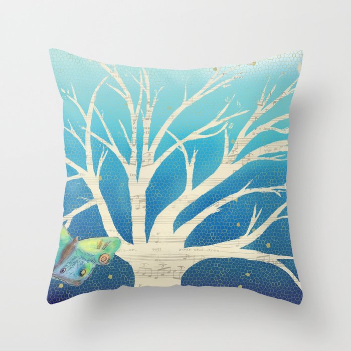In the Evening Throw Pillow