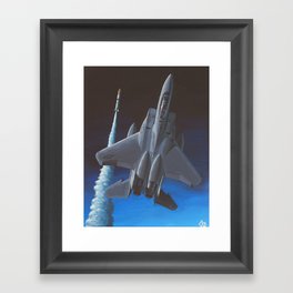 Celestial Eagle Framed Art Print
