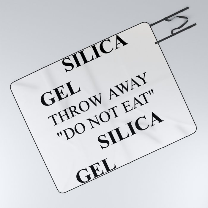 SILICA GEL Package Art Picnic Blanket