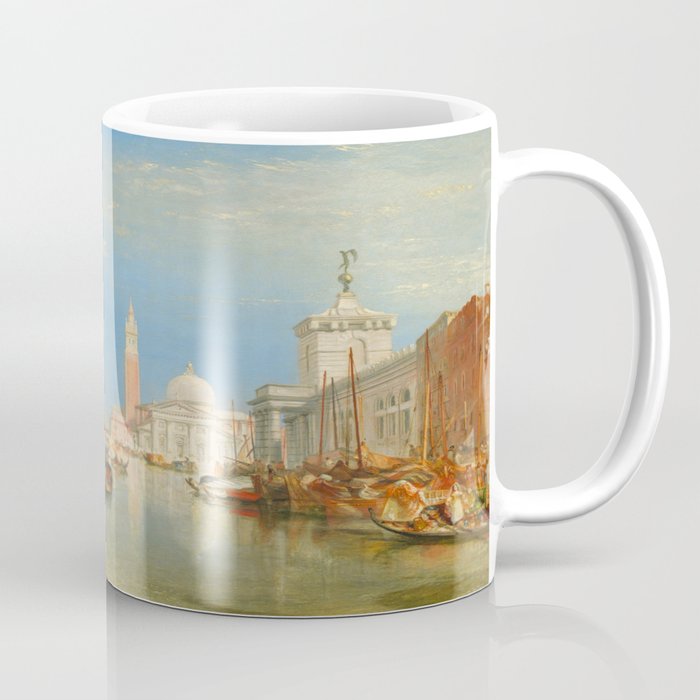 Joseph Mallord William Turner Venice - The Dogana and San Giorgio Maggiore Coffee Mug