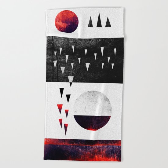 Day and Night Beach Towel
