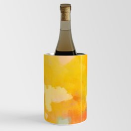 abstract spring sun Wine Chiller