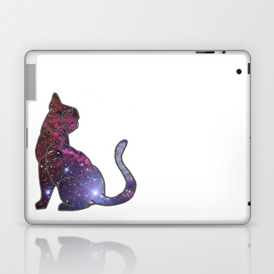 Space Cat Laptop & iPad Skin