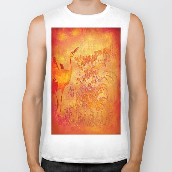 The storks of the forgotten paradise Biker Tank