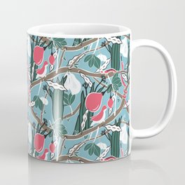 Hiding Birds Pink Coffee Mug