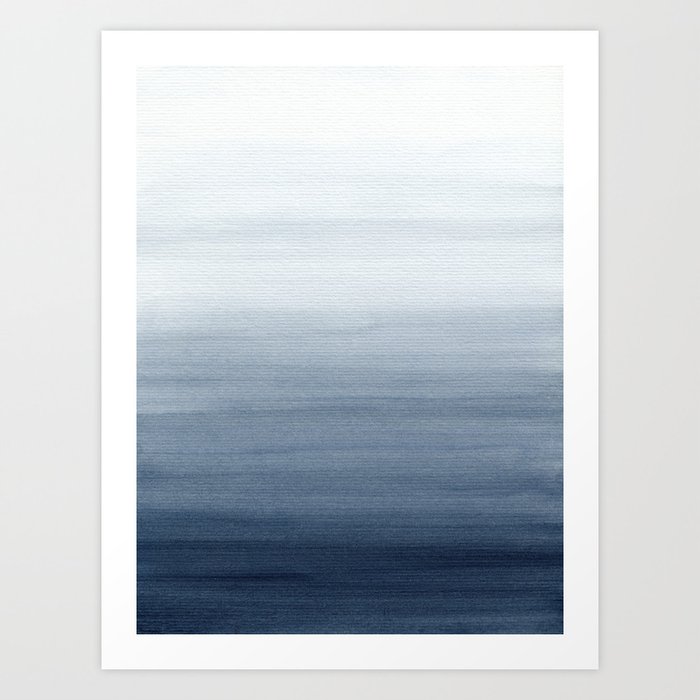 Ocean Watercolor Painting No.2 Kunstdrucke Ocean Watercolor Painting No.2 Kunstdrucke