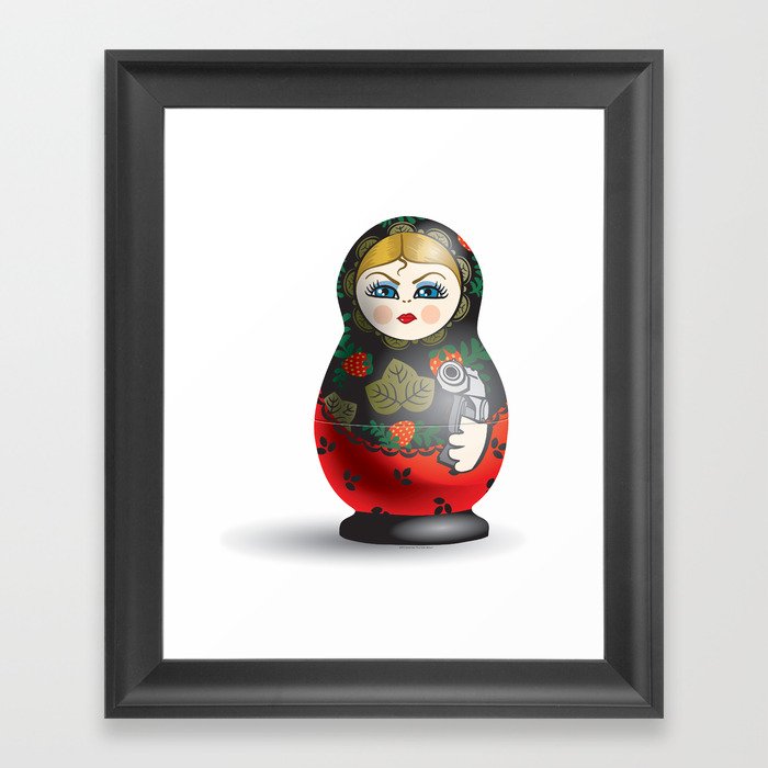 From Russia with Love Framed Art Print