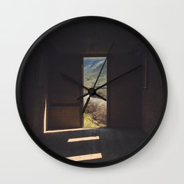 Room in the High Desert Wall Clock