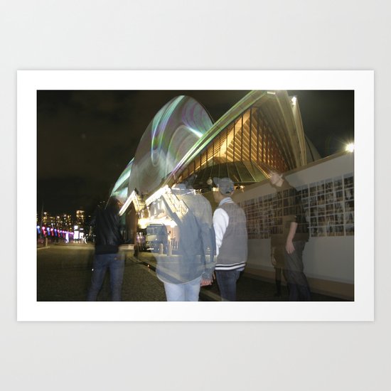 transparent Art Print