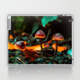 Mushroom Glow Laptop & iPad Skin