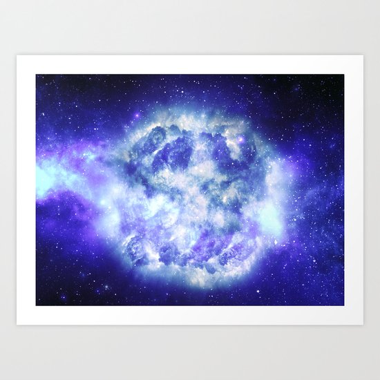 Unseen Detonation Art Print