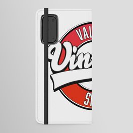 valencia spain retro style logo Android Wallet Case