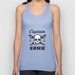 Personalized Name Gift Captain Ernie Tank Top