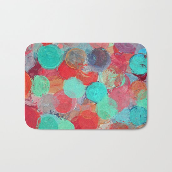 Pink Gold Mandorla Bath Mat