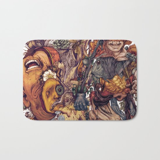 seam imaginations No.2 Bath Mat
