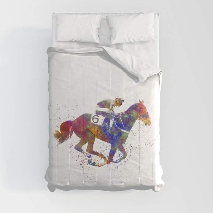 equestrian-rider-sport Comforter