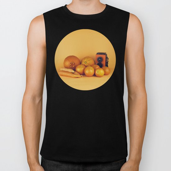 Orange carrots - still life Biker Tank