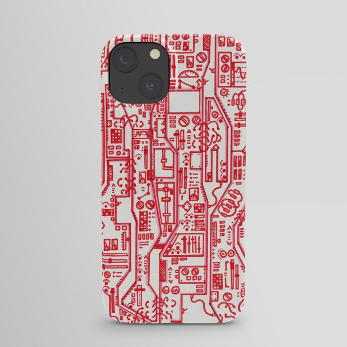 Machines Connect - 9 iPhone Case