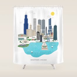 Cityscape Shower Curtains For Any Bathroom Decor Society6