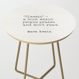 Classic - Mark Twain Side Table