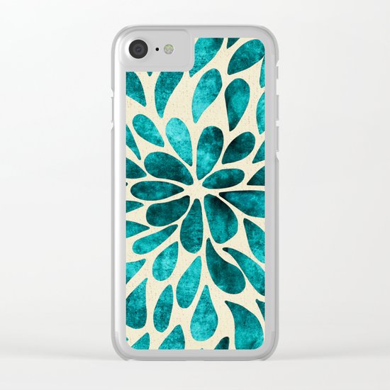 Petal Burst #20 Clear iPhone Case