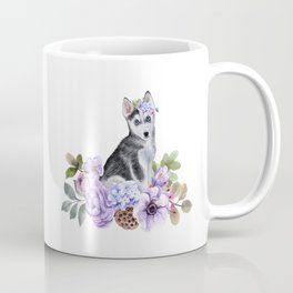 Flower Dog Coffee Mug