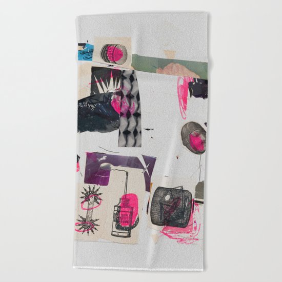 rebefo, teraf dan tweeneb Beach Towel