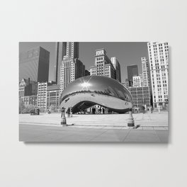 Chicago - the Bean Metal Print