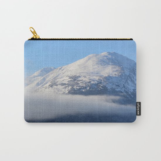 Winter Fog - Turnagain Arm, Alaska Carry-All Pouch