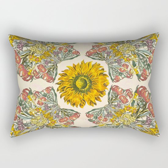 The Universal language of flowers II Rectangular Pillow
