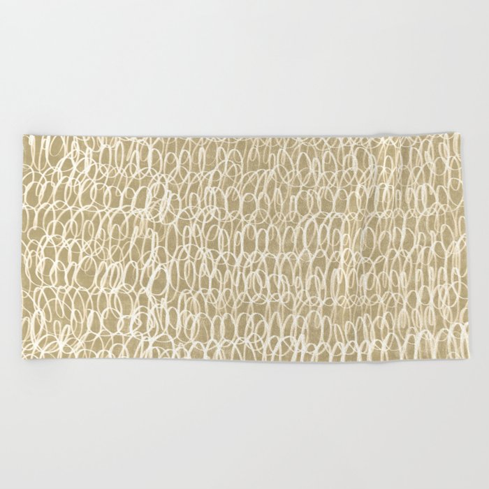 Minimal Art. Abstract 187 Beach Towel