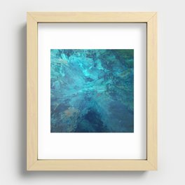 Deap sea Recessed Framed Print